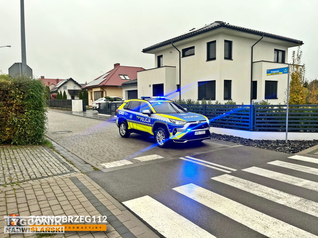 Wypadek w Tarnobrzegu (24.10.25 r.)