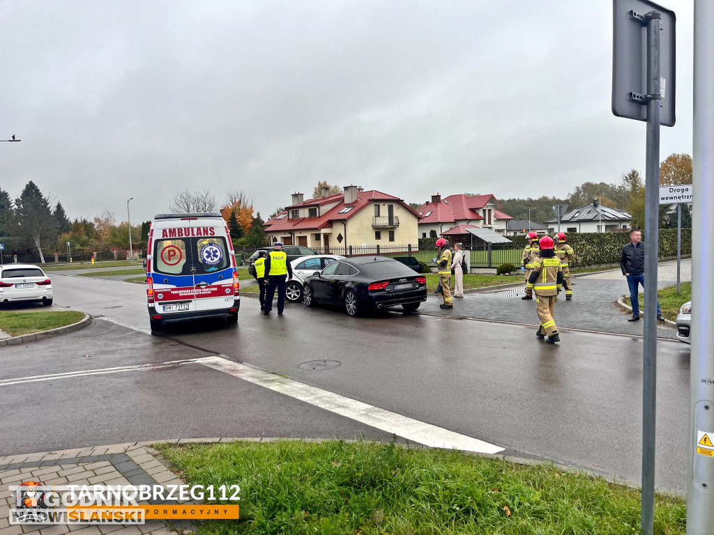 Wypadek w Tarnobrzegu (24.10.25 r.)