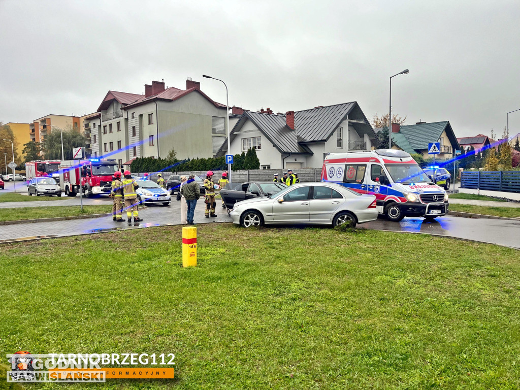 Wypadek w Tarnobrzegu (24.10.25 r.)