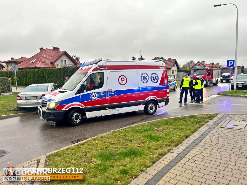 Wypadek w Tarnobrzegu (24.10.25 r.)