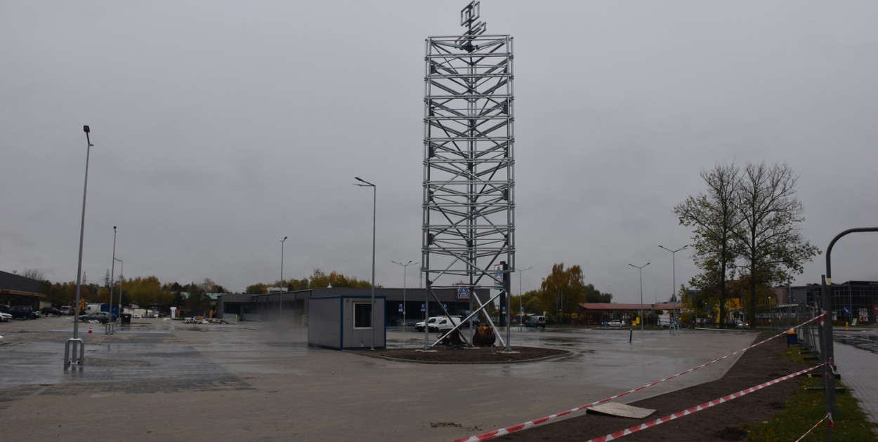 Budowa Rock Parku w Tarnobrzegu (październik 2025)