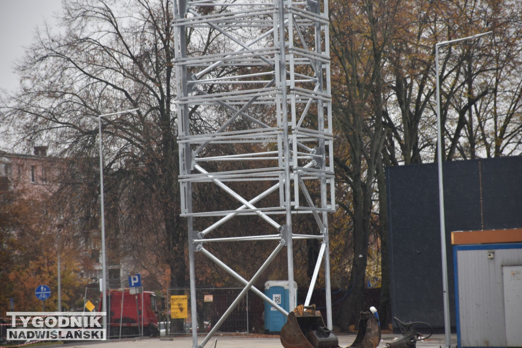 Budowa Rock Parku w Tarnobrzegu (październik 2025)