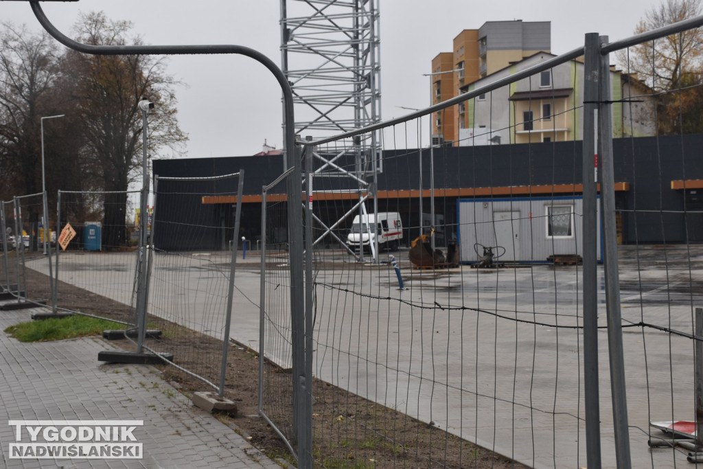 Budowa Rock Parku w Tarnobrzegu (październik 2025)