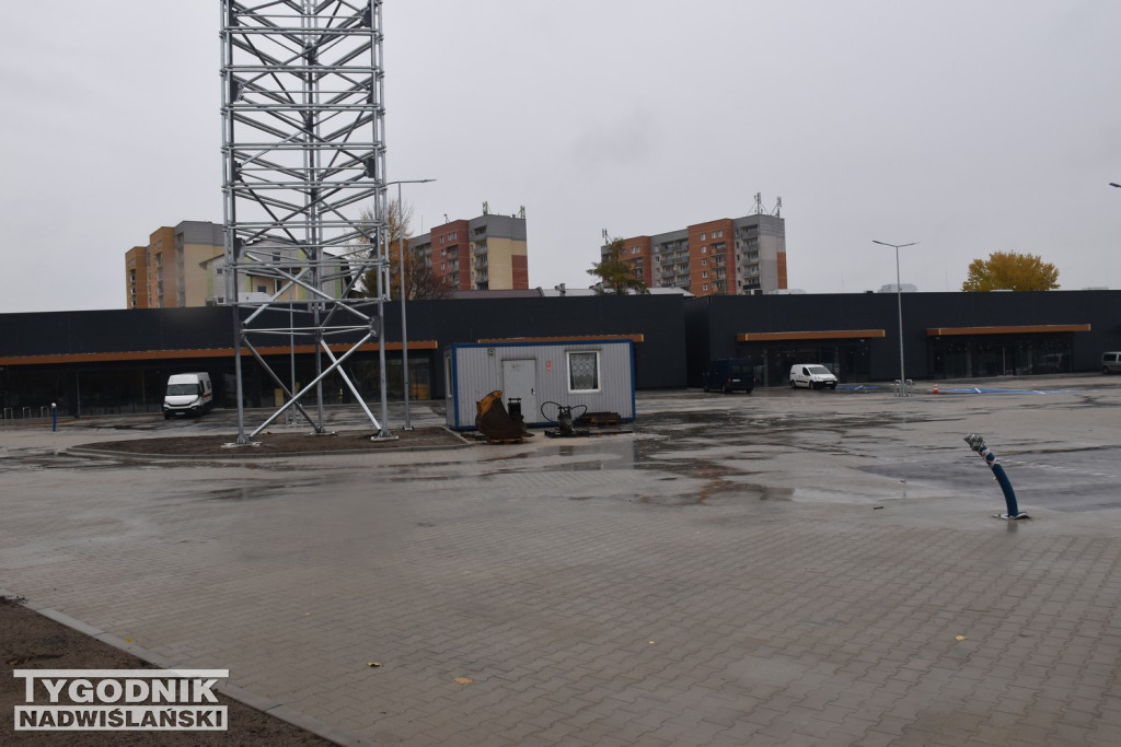 Budowa Rock Parku w Tarnobrzegu (październik 2025)