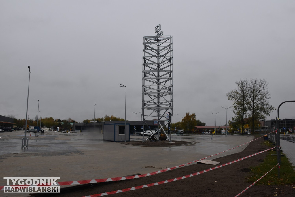 Budowa Rock Parku w Tarnobrzegu (październik 2025)