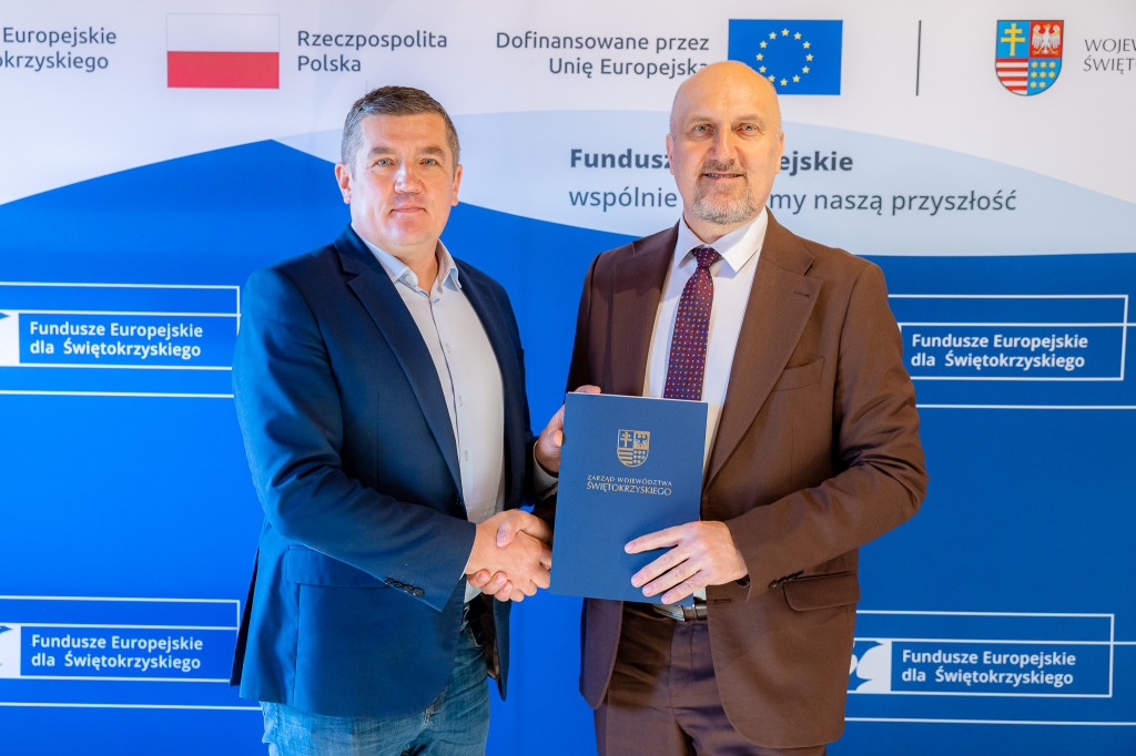 Podpisanie umów w Zamku Królewskim w Sandomierzu