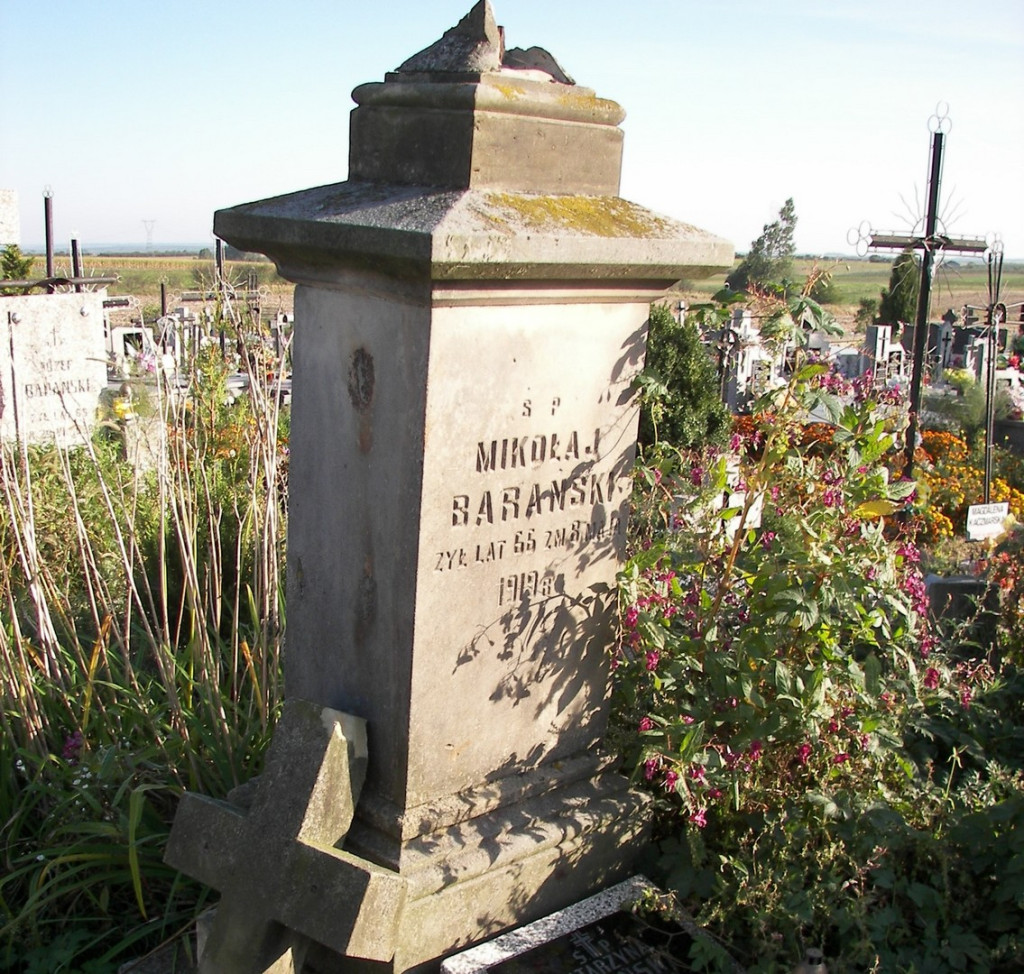 Cmentarz parafialny w Goźlicach