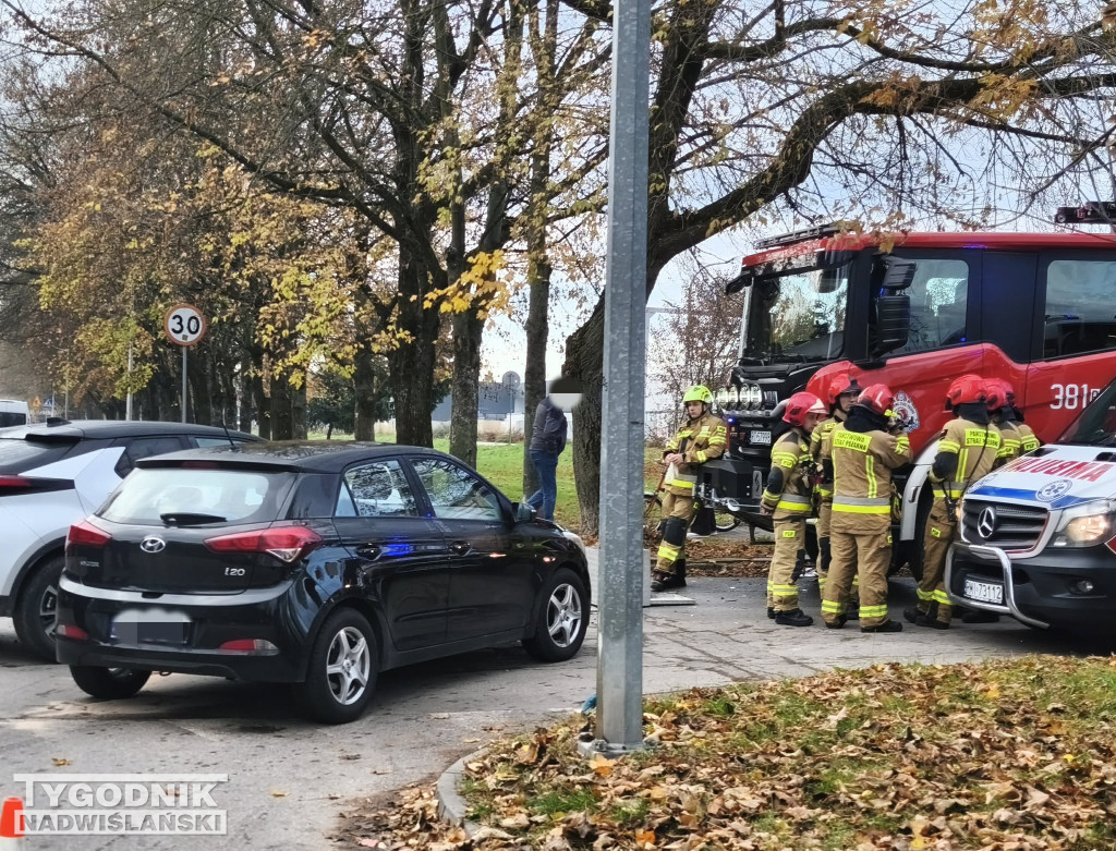 Wypadek w Tarnobrzegu (30.10.25 r.)