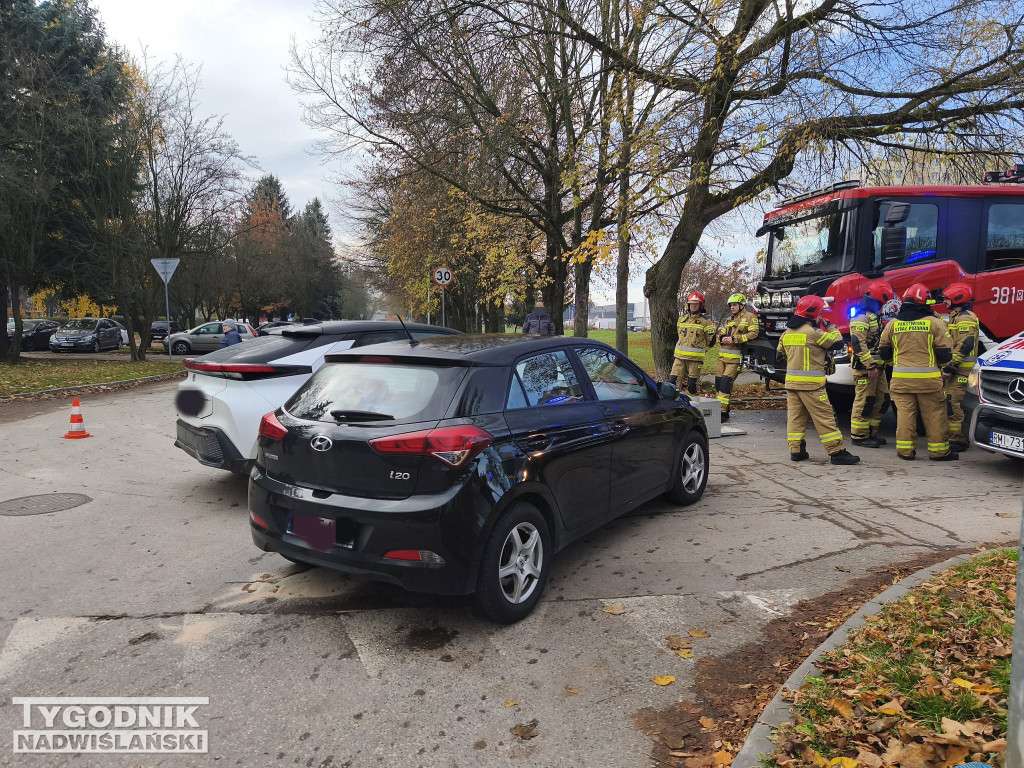 Wypadek w Tarnobrzegu (30.10.25 r.)