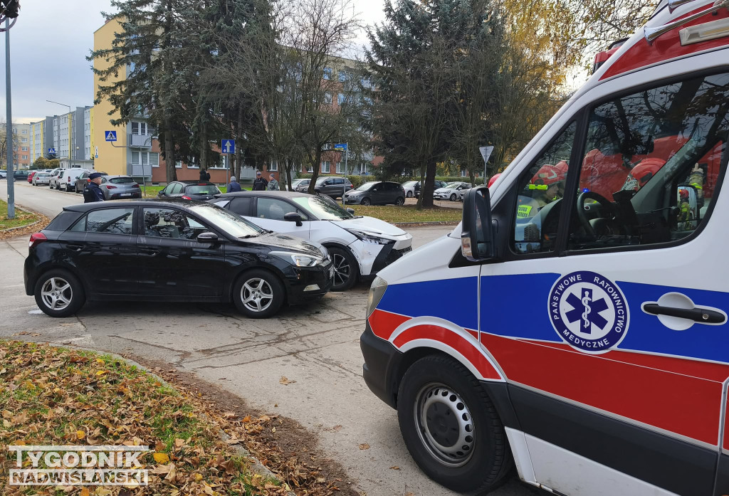 Wypadek w Tarnobrzegu (30.10.25 r.)