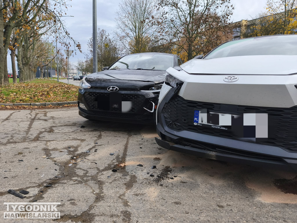 Wypadek w Tarnobrzegu (30.10.25 r.)