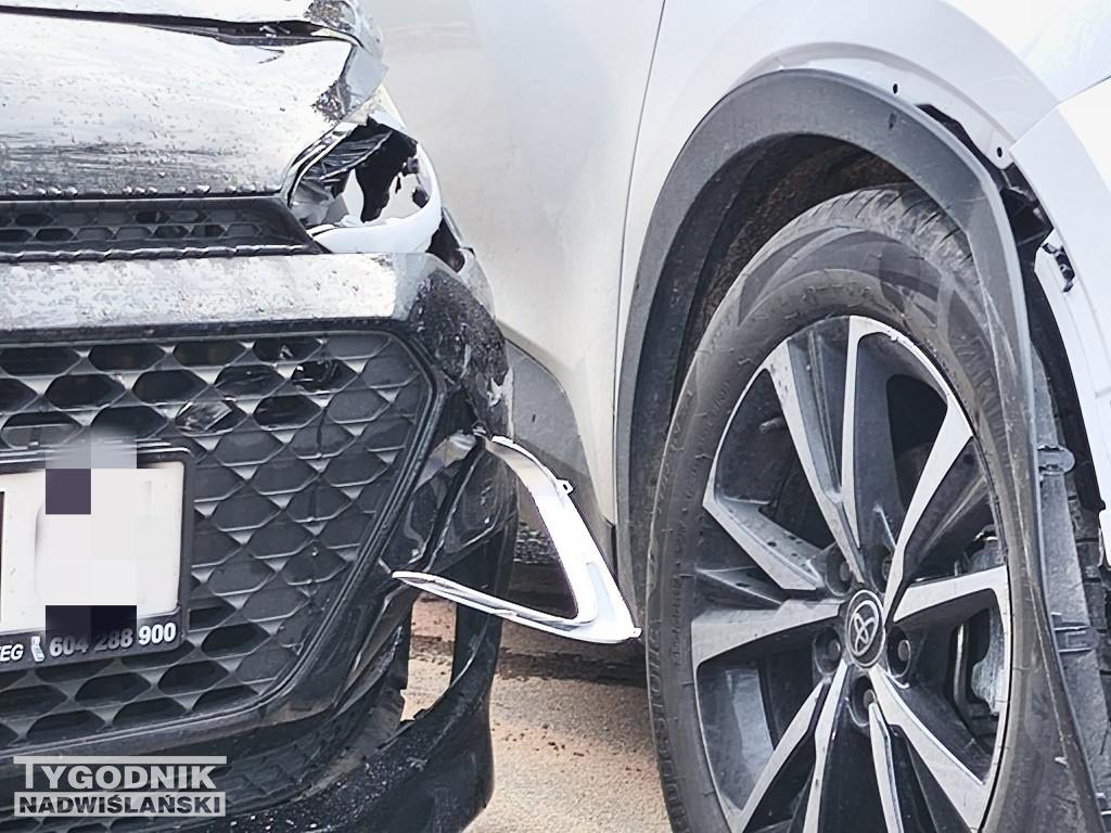 Wypadek w Tarnobrzegu (30.10.25 r.)