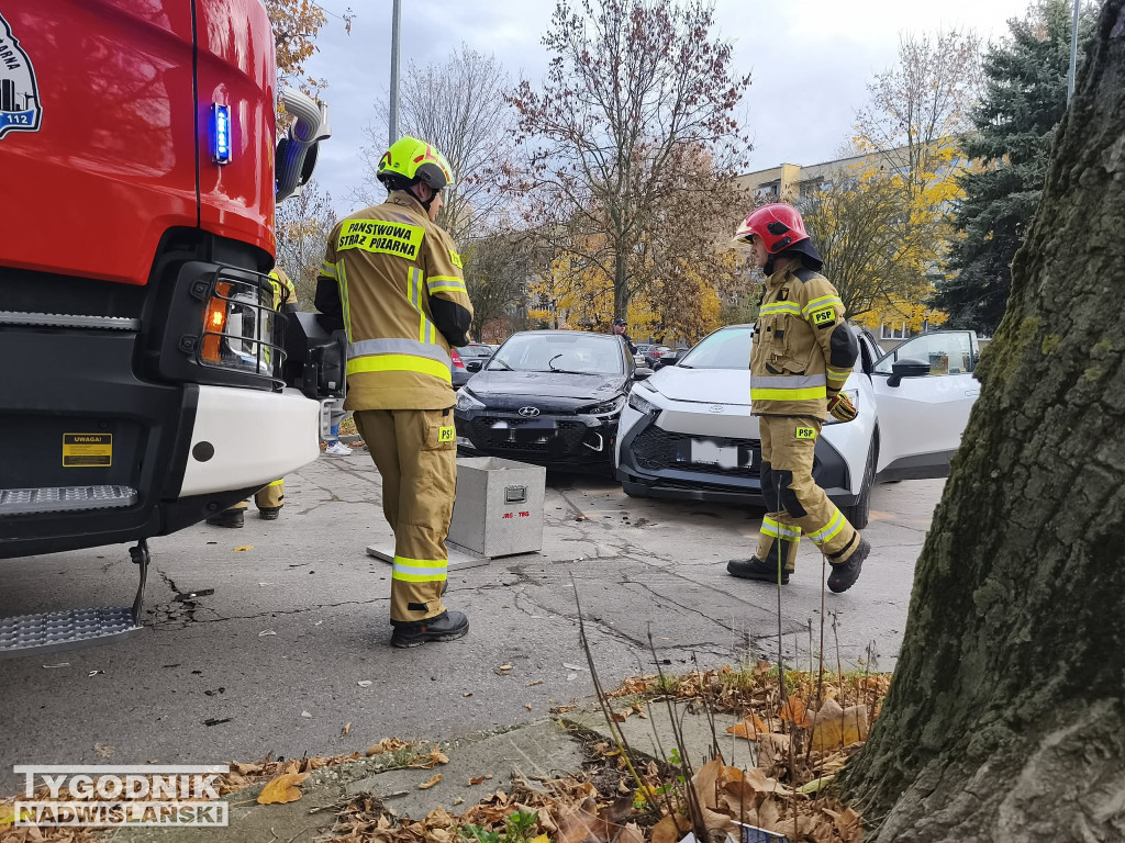 Wypadek w Tarnobrzegu (30.10.25 r.)