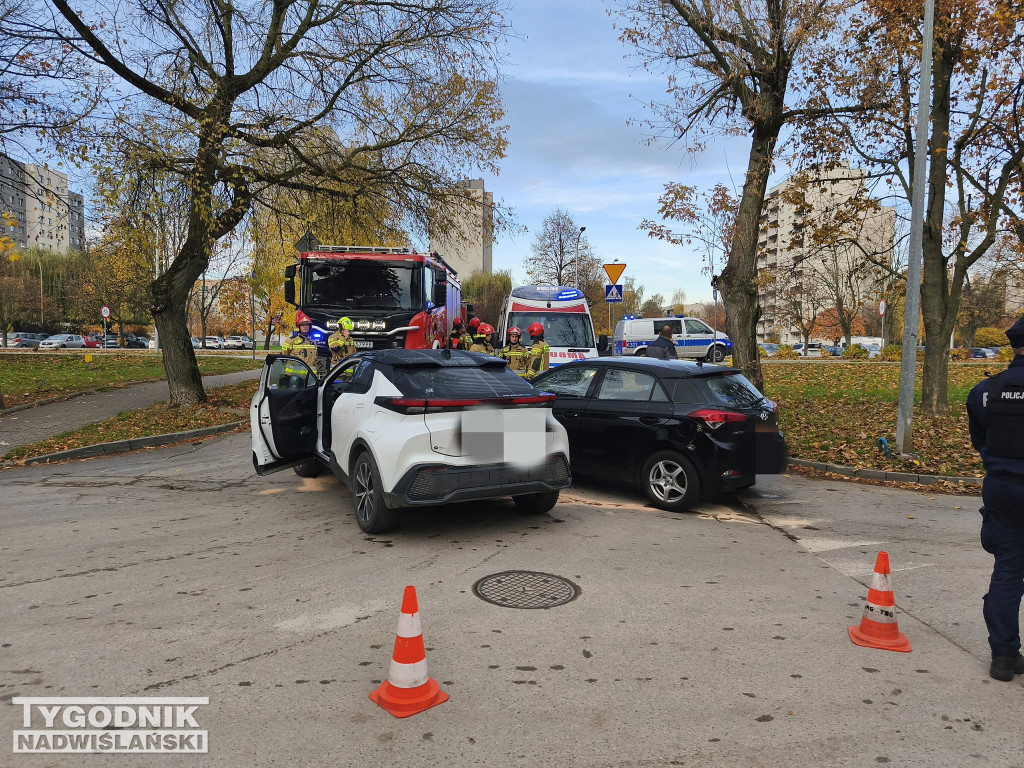 Wypadek w Tarnobrzegu (30.10.25 r.)