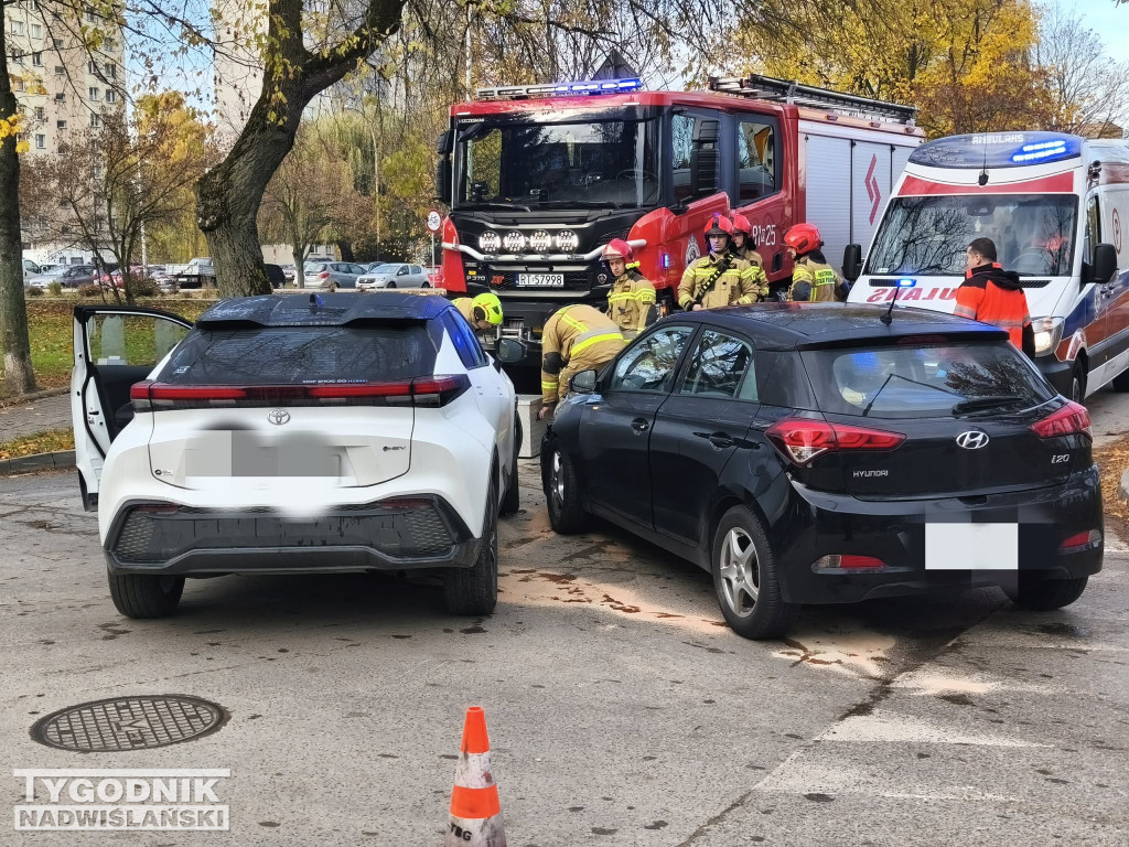 Wypadek w Tarnobrzegu (30.10.25 r.)