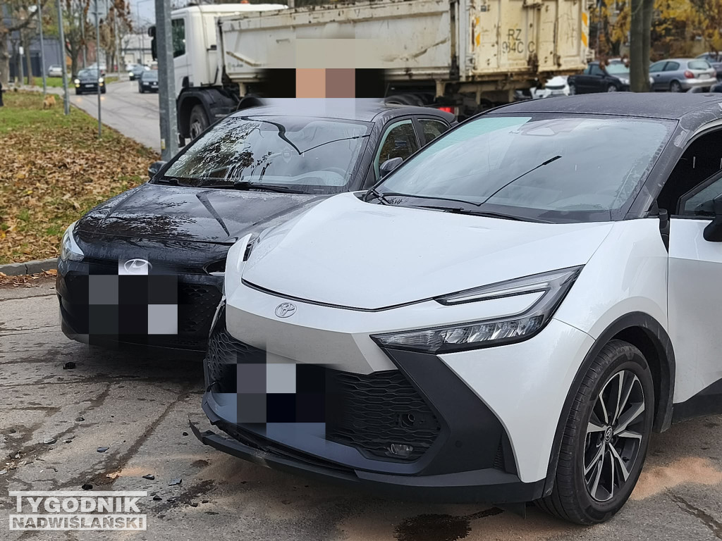 Wypadek w Tarnobrzegu (30.10.25 r.)