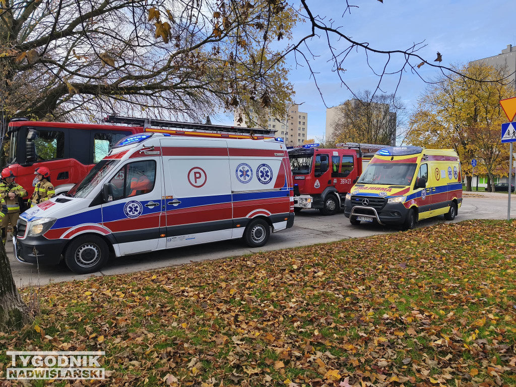 Wypadek w Tarnobrzegu (30.10.25 r.)