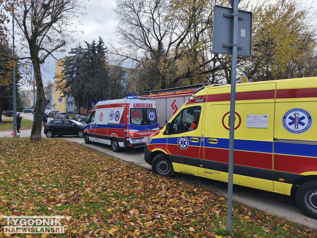 Wypadek w Tarnobrzegu (30.10.25 r.)