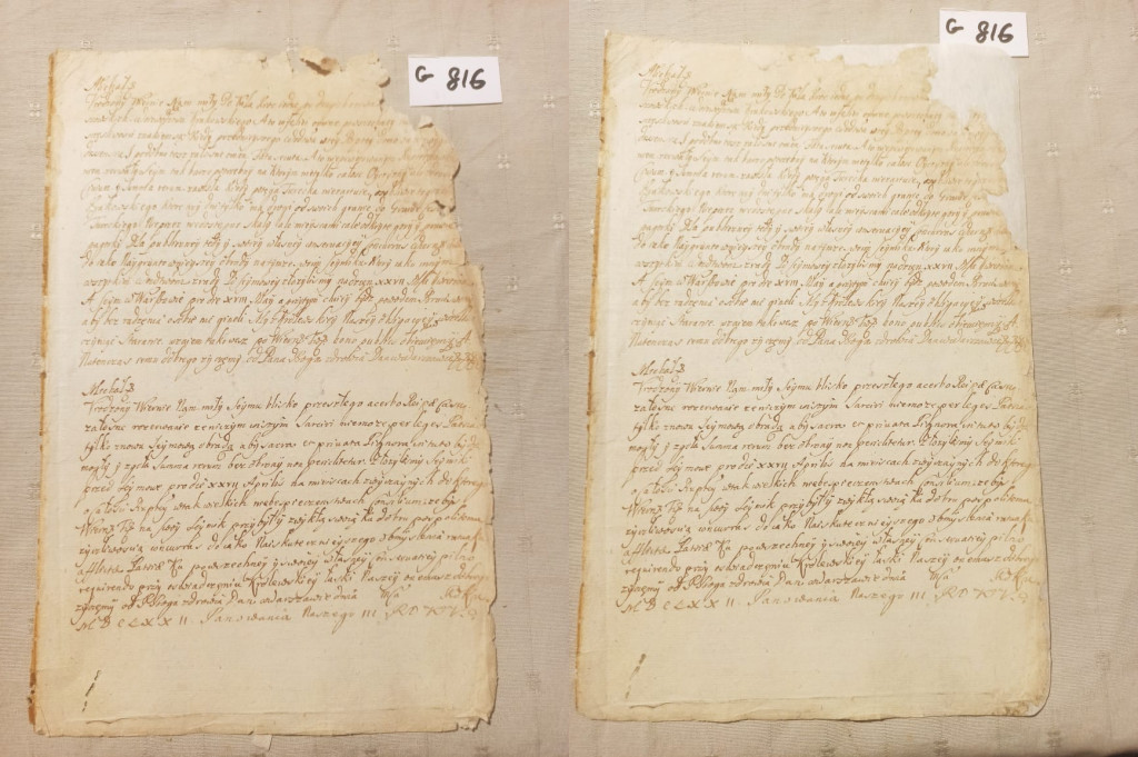 Rękopisy ze zbiorów Biblioteki Diecezjalnej