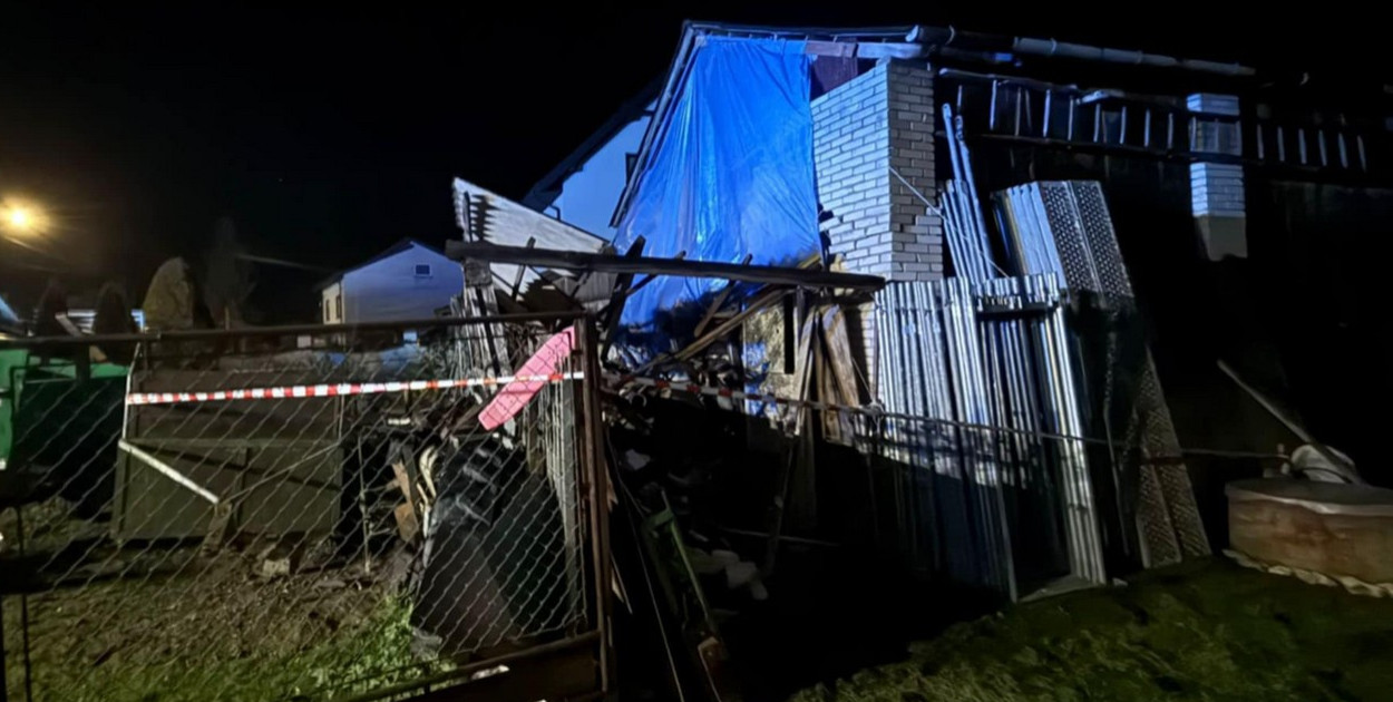 Wichura w powiecie sandomierskim