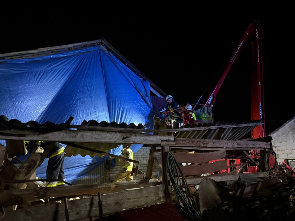 Wichura w powiecie sandomierskim