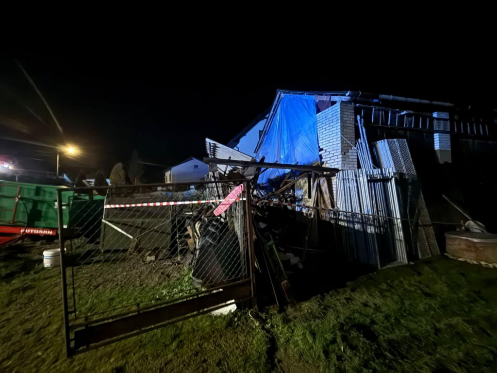 Wichura w powiecie sandomierskim