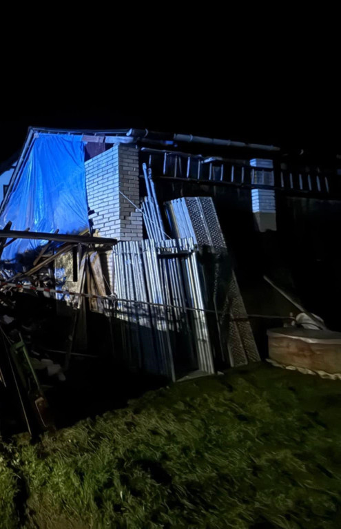 Wichura w powiecie sandomierskim