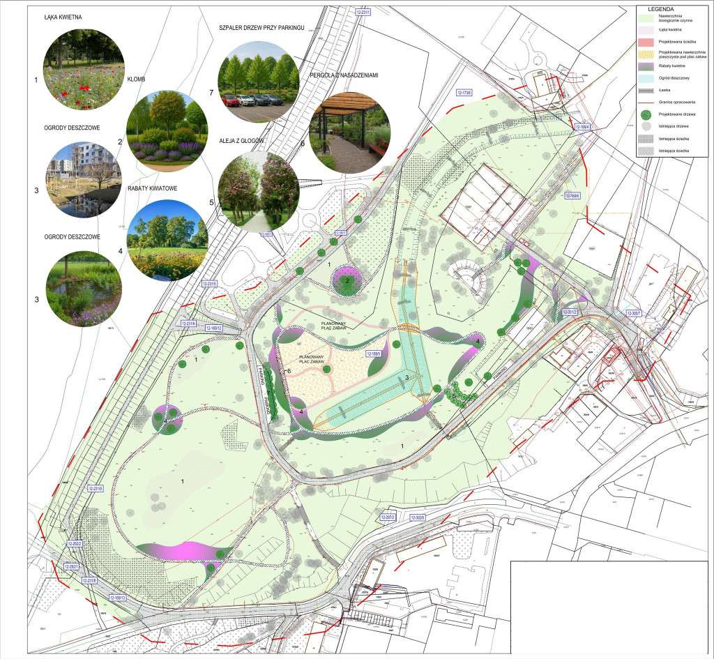Wizualizacje terenów nad Wisłą Tarnobrzeg
