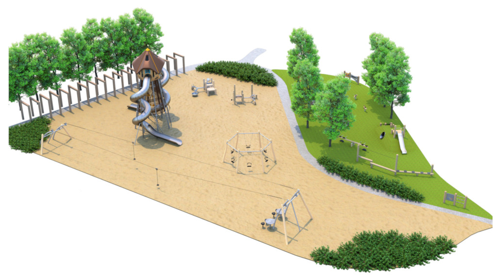 Wizualizacje terenów nad Wisłą Tarnobrzeg