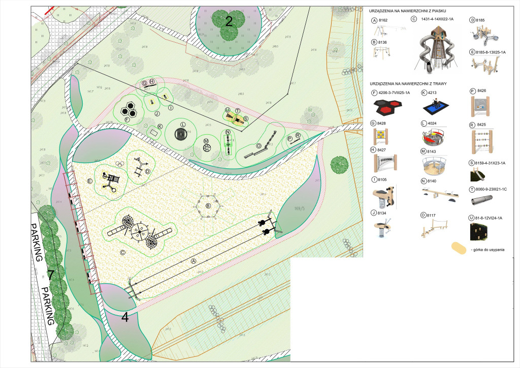 Wizualizacje terenów nad Wisłą Tarnobrzeg