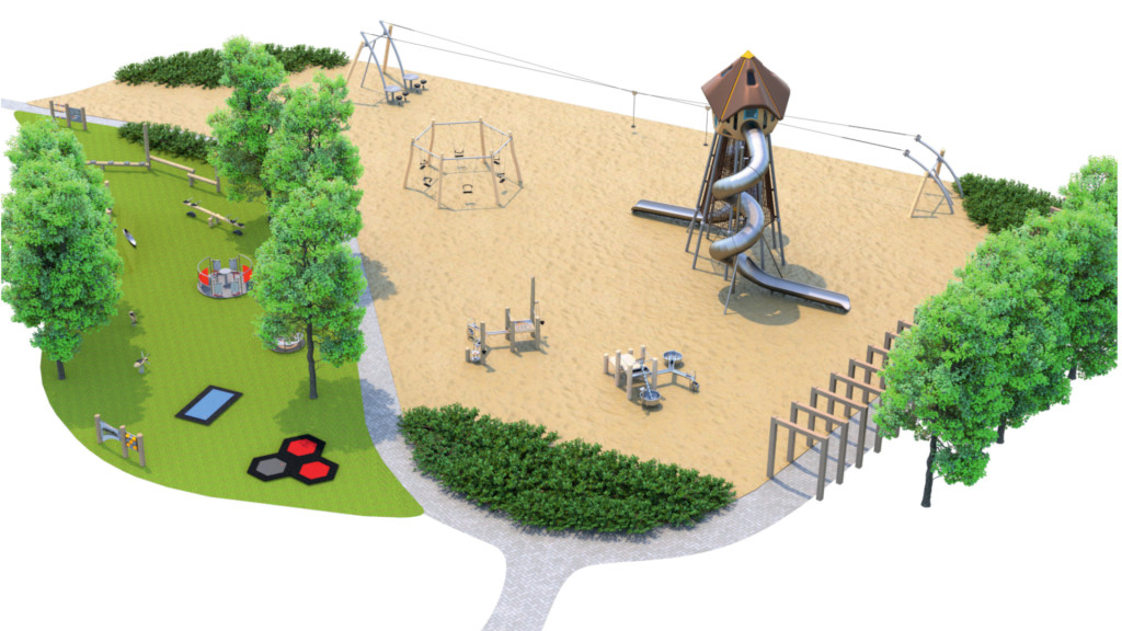 Wizualizacje terenów nad Wisłą Tarnobrzeg