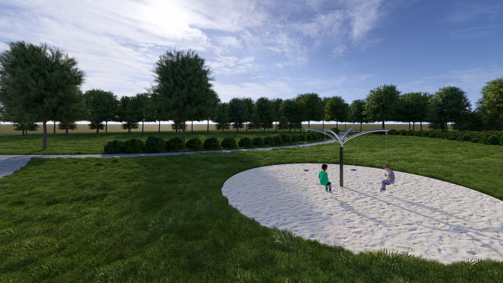 Wizualizacje terenów nad Wisłą Tarnobrzeg