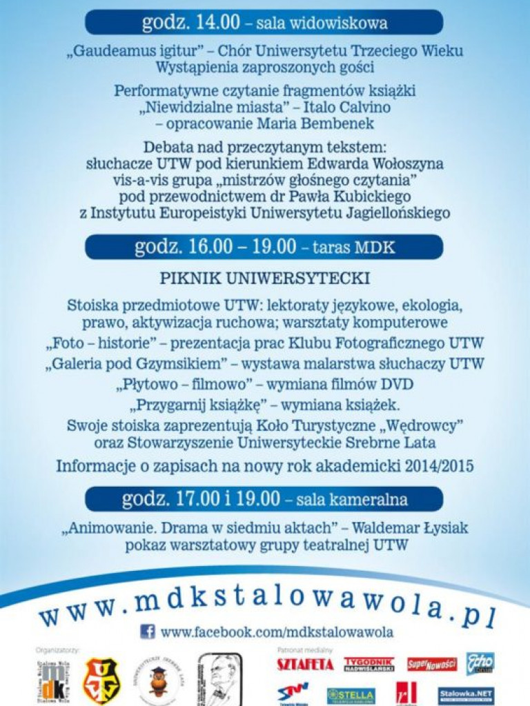 Weekend w Janowie, Stalowej i Turbi - zobacz plakaty imprez