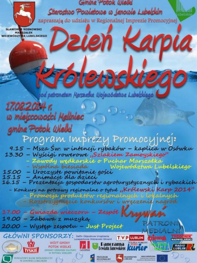 Zapowiedzi imprez 14 - 20 VIII
