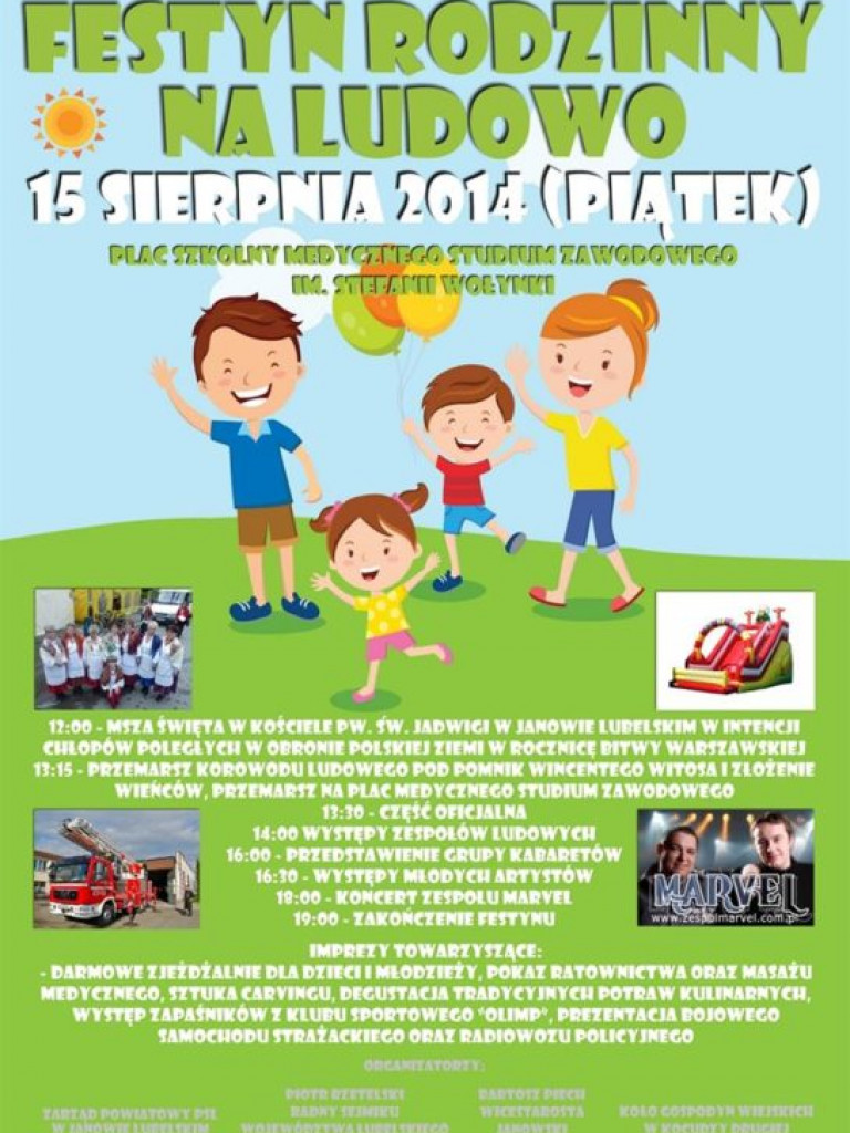 Zapowiedzi imprez 14 - 20 VIII
