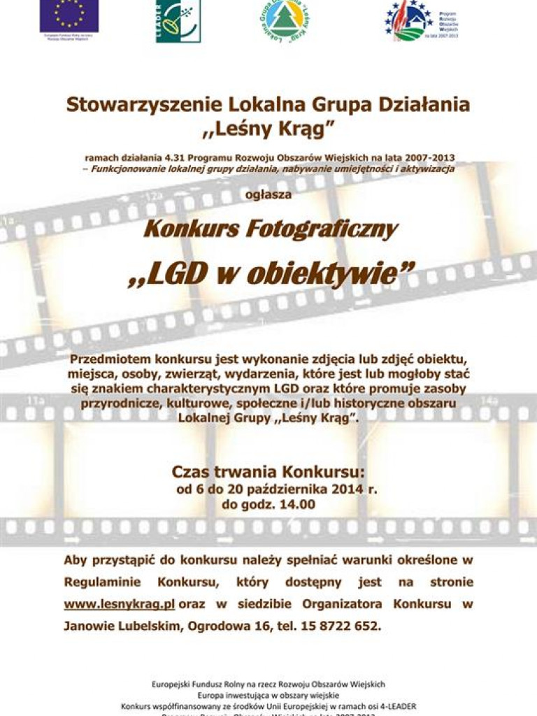 Zapowiedzi imprez 16-22 X