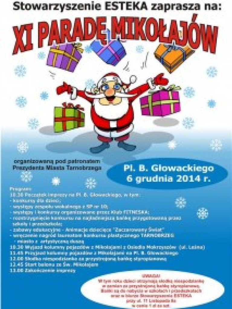 Zapowiedzi imprez 4 - 10 XII