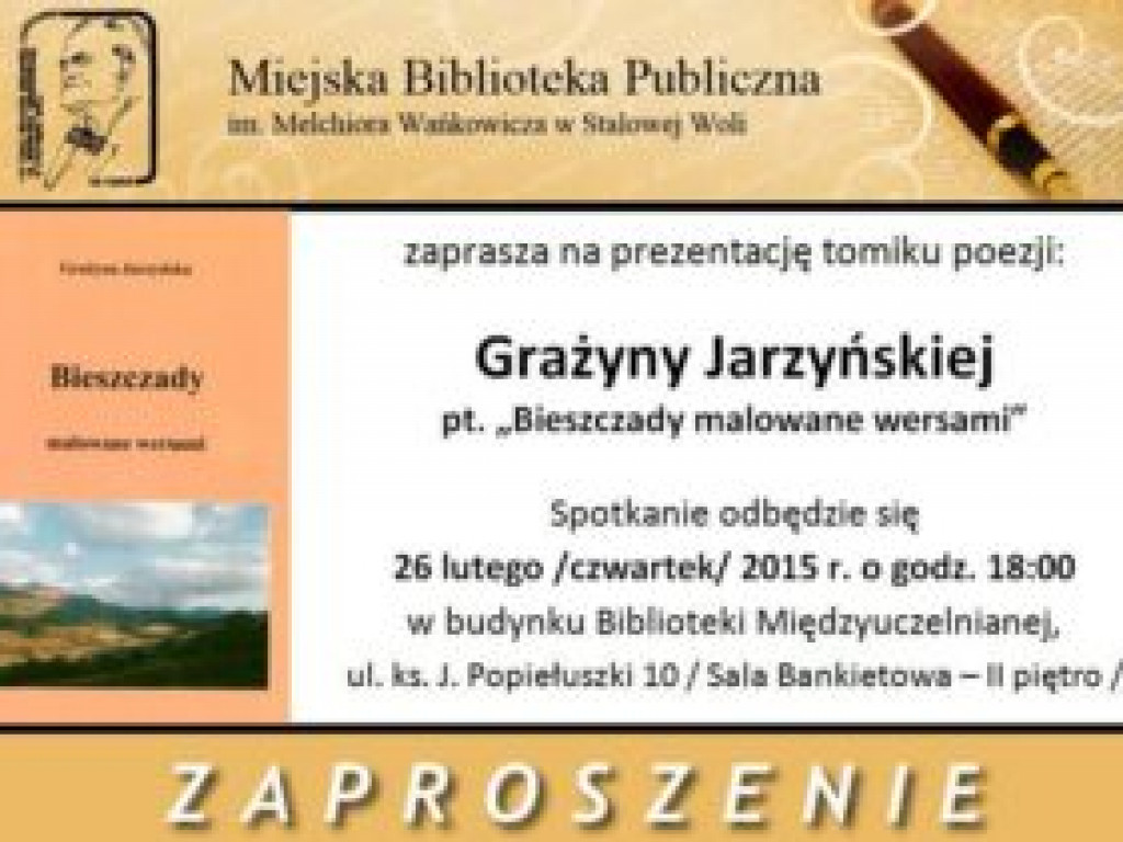 Zapowiedzi imprez 26 II - 4 III