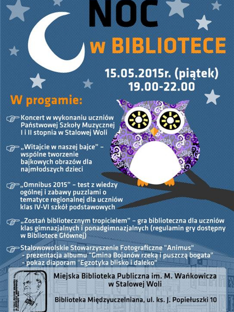 Zapowiedzi imprez 14 - 20 V