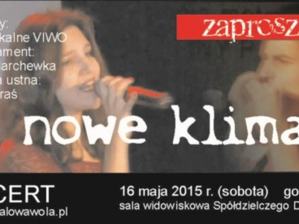 Zapowiedzi imprez 14 - 20 V