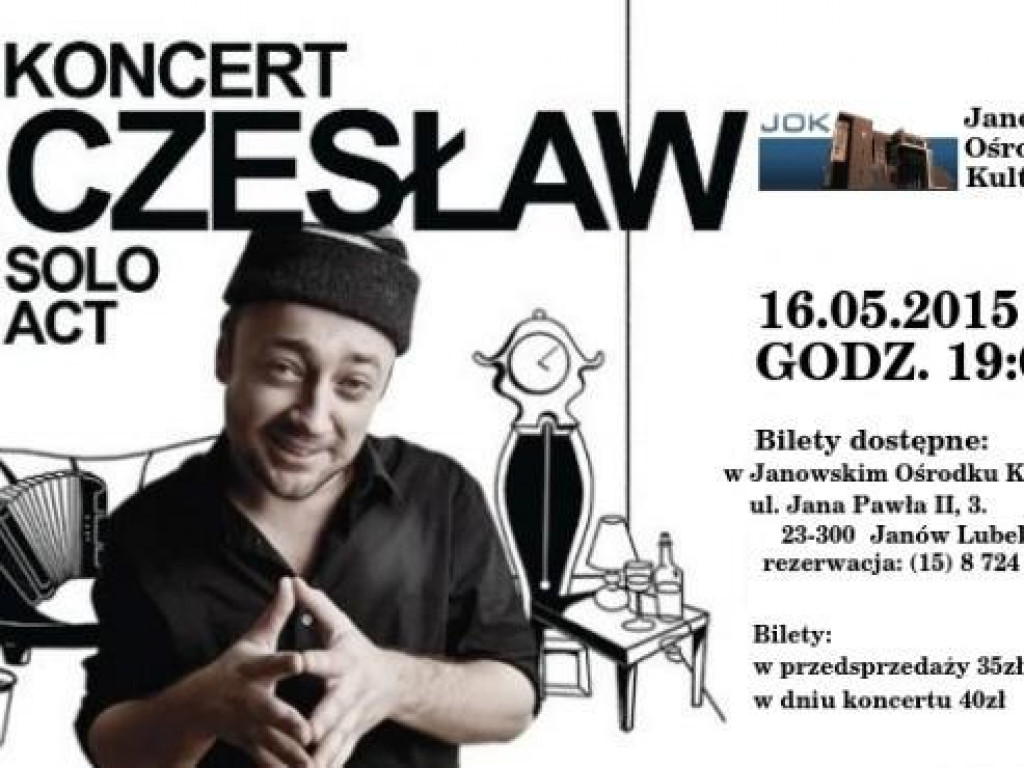 Zapowiedzi imprez 14 - 20 V