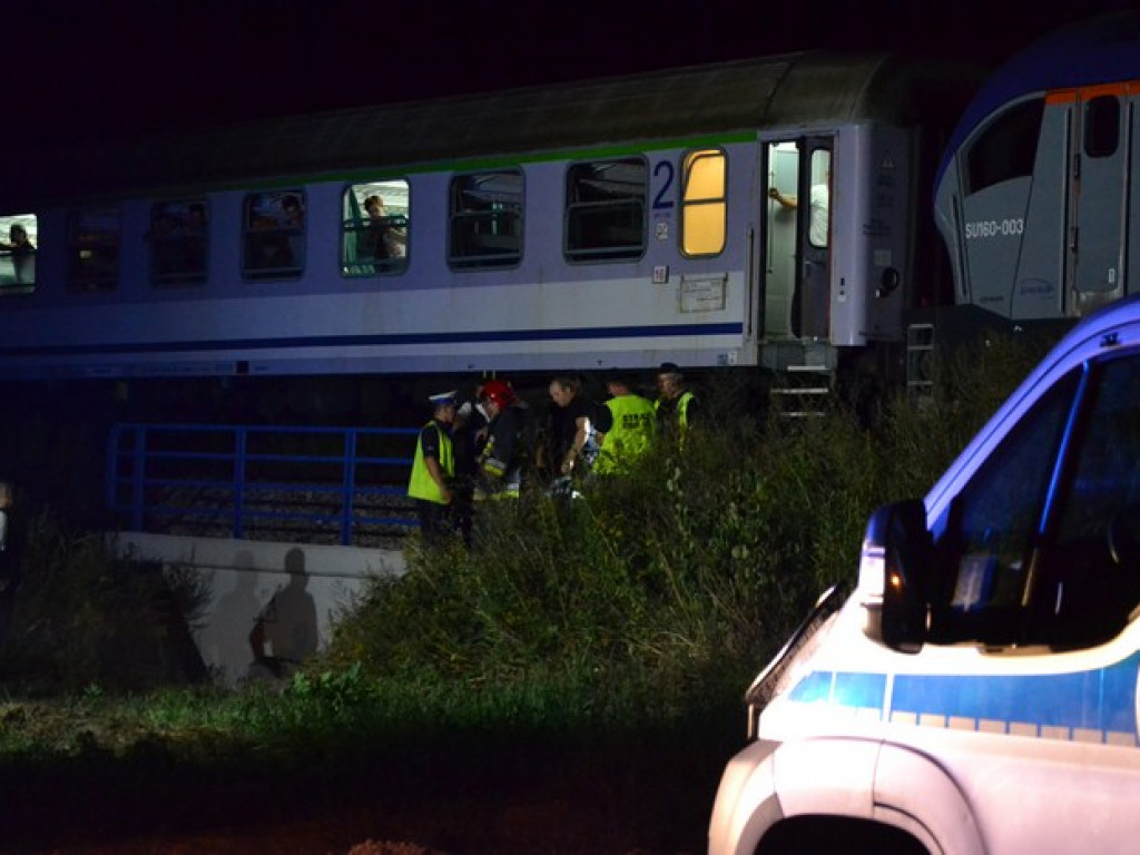 Pociąg potrącił mężczyznę [ZDJĘCIA!]