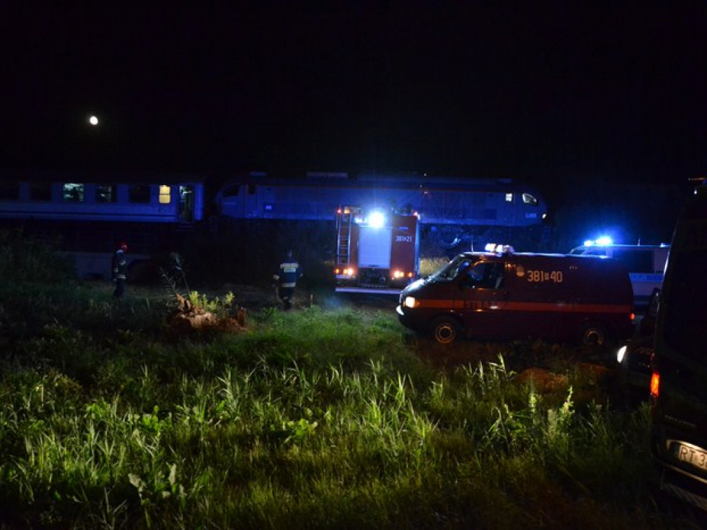 Pociąg potrącił mężczyznę [ZDJĘCIA!]