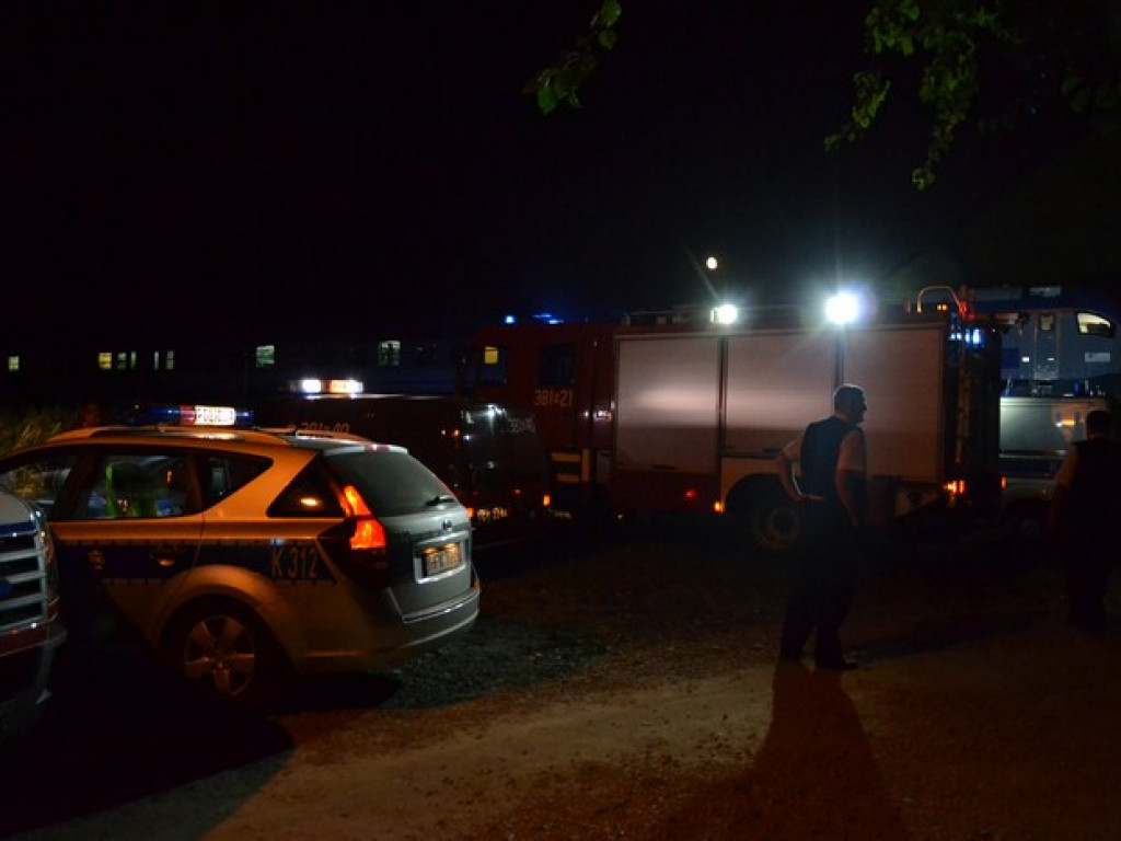 Pociąg potrącił mężczyznę [ZDJĘCIA!]