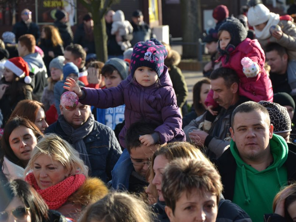 Prawie 400 Świętych Mikołajów przejechało ulicami Tarnobrzega [ZDJĘCIA!]