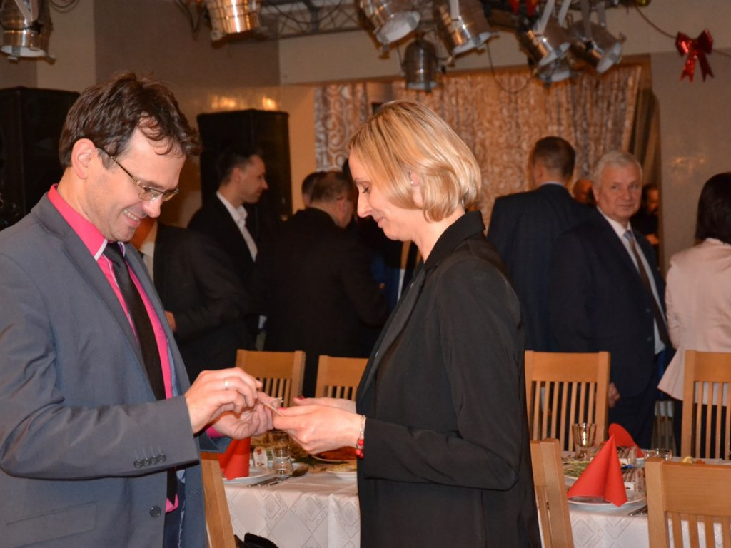 Spotkanie opłatkowe w starostwie powiatowym w Tarnobrzegu [Zdjęcia]