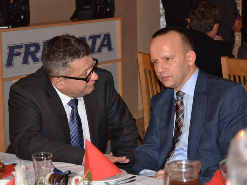 Spotkanie opłatkowe w starostwie powiatowym w Tarnobrzegu [Zdjęcia]