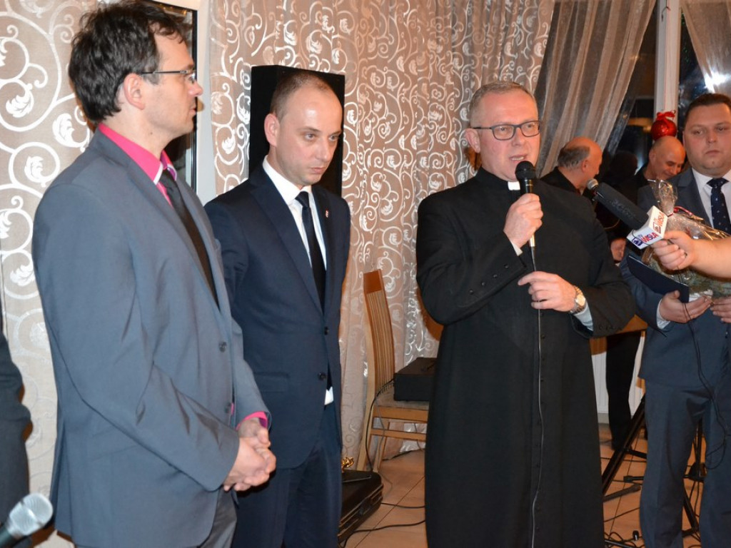 Spotkanie opłatkowe w starostwie powiatowym w Tarnobrzegu [Zdjęcia]