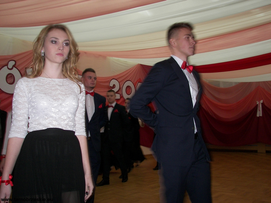 Studniówka uczniów Zespołu Szkół im. Oddziału Partyzanckiego AK 