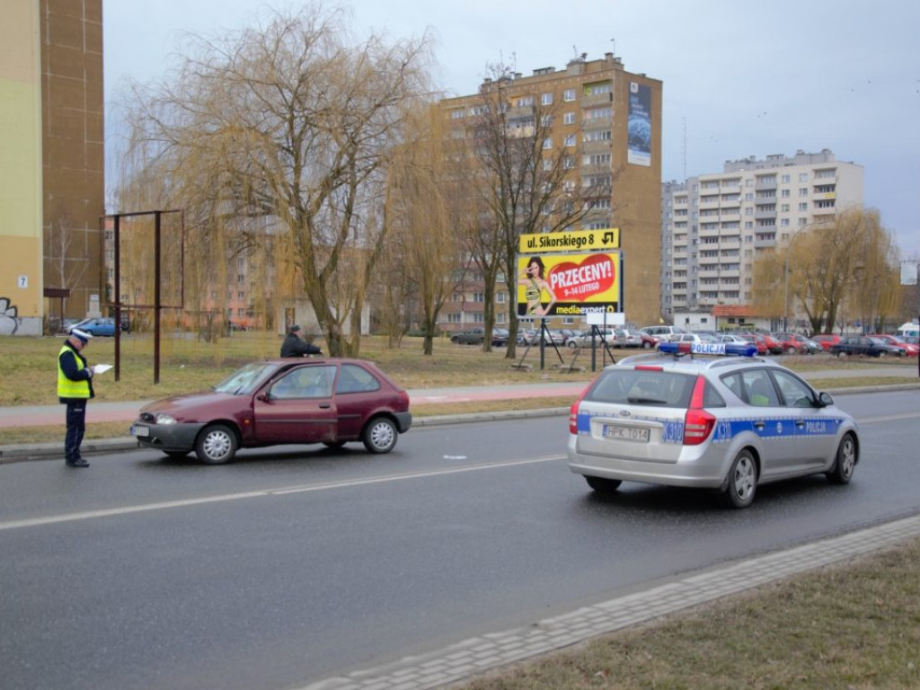 Wypadek na ulicy Sikorskiego [ZDJĘCIA]